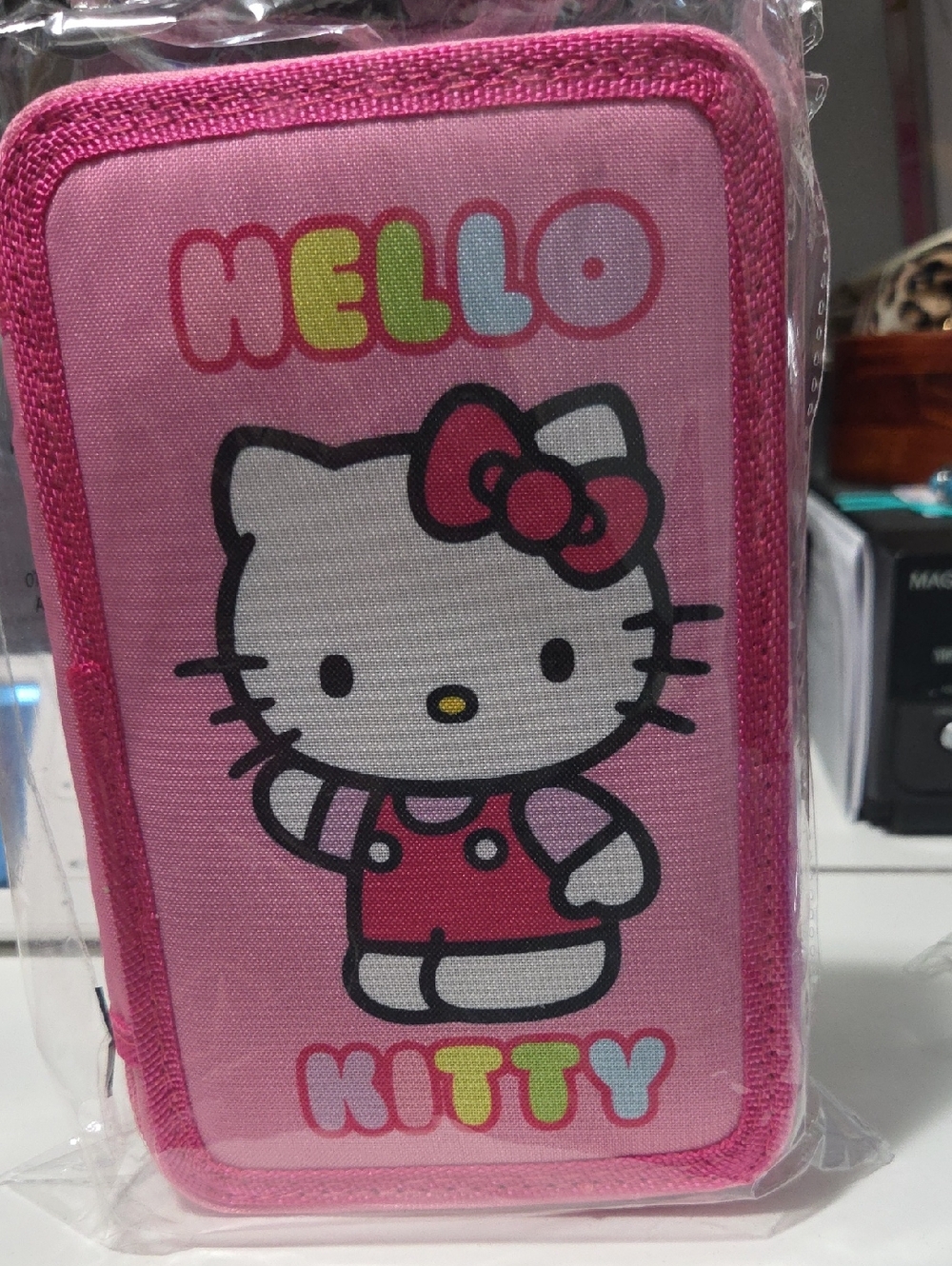 Hello Kitty Pink Cartoon Phone Pouch